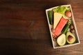Ingredients for ketogenic diet Royalty Free Stock Photo