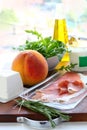 Ingredients for meal preparation Royalty Free Stock Photo