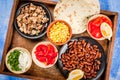 Ingredients for Mexican food Royalty Free Stock Photo