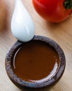 Ingredients ready for italian pasta sauce Royalty Free Stock Photo