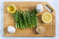 Ingredients for spring dandelion vitamin salad