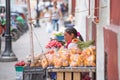 Inhabitants of Valladolid, Mexico. Royalty Free Stock Photo