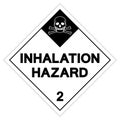 Inhalation Hazard Class 2 Symbol Sign, Vector Illustration, Isolate On White Background, Label .EPS10