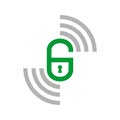 Initial G Smart Lock Remote Symbol Graphic Icon