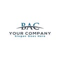 Initial Swoosh Logo Symbol BAC
