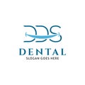 Initial Letter DDS Dental Icon Vector Logo Template Illustration Design Royalty Free Stock Photo