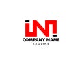 Initial Letter INI Logo Template Design