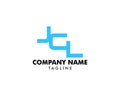 Initial Letter JCL Logo Template Design