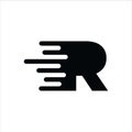 Initial Letter R Logo Design Template