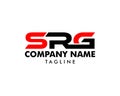 Initial Letter SRG Logo Template Design Royalty Free Stock Photo