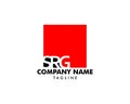 Initial Letter SRG Logo Template Design Royalty Free Stock Photo