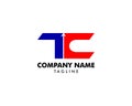 Initial Letter TC Arrow Logo Template Design Royalty Free Stock Photo