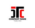 Initial Letter TCC Logo Template Design Royalty Free Stock Photo