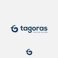 Initial logo for T and G simple logo fun monogram