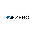 Simple initial z, zero logo design vector