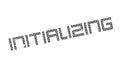 Initializing rubber stamp