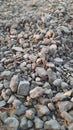Initially, it was a lump of rock, then it was broken down to become gravel Royalty Free Stock Photo