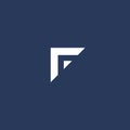 The initials F logo is simple and modern