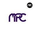 Initials MPC Monogram Logo Design Royalty Free Stock Photo