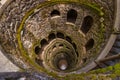 Initiation Well in Castle Quinta da Regaleira - Sintra Portugal Royalty Free Stock Photo