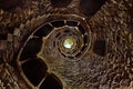 Initiation Well in Castle Quinta da Regaleira - Sintra Portugal Royalty Free Stock Photo