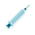 Inject design vector objects illustration science elements and laboratory objects