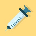 Inject design vector objects illustration science elements and laboratory objects