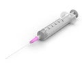 Injection needle syringe soins