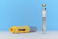 Injection for Ovarian Stimulation Royalty Free Stock Photo