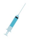 injection vaccine syringe isolated icon Royalty Free Stock Photo