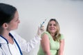 This Injection Is for You! Royalty Free Stock Photo