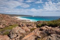 Injidup Bay and beach, Yallingup, Western Australia Royalty Free Stock Photo