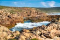 Injidup Natural Spa, Western Australia Royalty Free Stock Photo