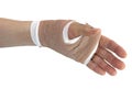 Bandaged Female hand. Royalty Free Stock Photo