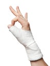 Injured Finger Royalty Free Stock Photo