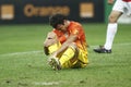 Injured football player - Cesc Fabregas