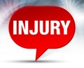 Injury Red Bubble Background Royalty Free Stock Photo