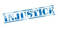 Injustice blue stamp