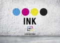 Ink Abstract Arty Pattern Color Paint Liquid Concept