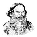 Leo Tolstoy Royalty Free Stock Photo