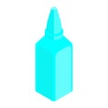 Ink bottle for ink tank printer. CMYK