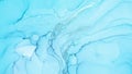 Ink Colours Mix Water. Oil Wave Background. Blue Royalty Free Stock Photo