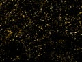 Ink golden blots Grunge urban background. Texture Vector. Dust overlay distress grain. Gold paint splatter , dirty