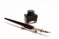 Ink and pen Royalty Free Stock Photo