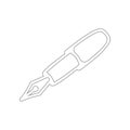 Ink Pen icon. Element of web for mobile concept and web apps icon. Outline, thin line icon for website design and development, app Royalty Free Stock Photo