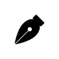 ink pen pen icon. Element of minimalistic icon for mobile concept and web apps. Signs and symbols collection icon for websites, we Royalty Free Stock Photo