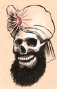 Indian skull