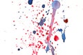 Ink splat background Royalty Free Stock Photo