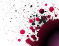 Ink splat grunge Royalty Free Stock Photo