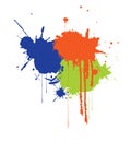 Ink splat Royalty Free Stock Photo